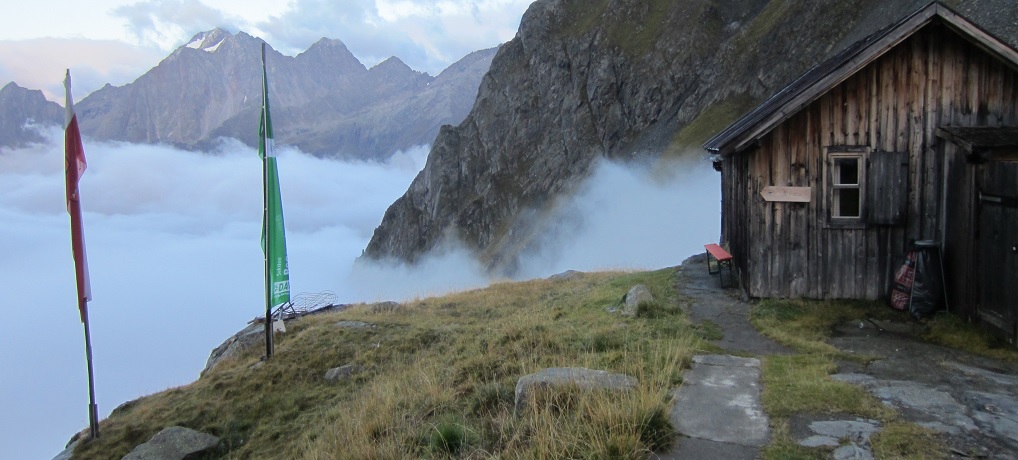 Wandelen boven de wolken